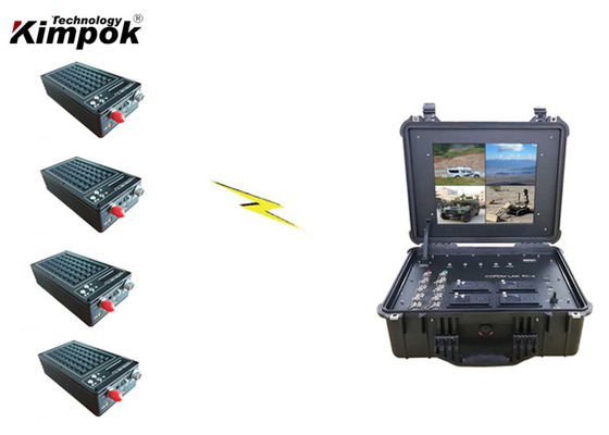 Tautan Data Video UAV Keterlambatan Rendah 1080P Full HD COFDM Penerima Video Nirkabel