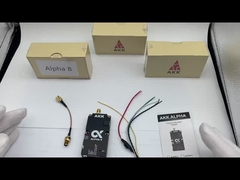AKK 8W VTX Alpha8 Wireless Video Transmitter 80CH 5.8G 8W 5W 3W 1W Daya Dukungan Smart Audio