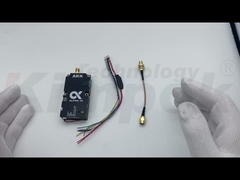 AKK 5.8G 10W VTX Alpha10 Video Transmitter Dukungan Smart Audio dengan 80 CH Drone RC Aksesoris