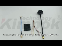 4.9G 5.8G 2.5W FPV VTX BEASTFPV VTX 64CH Aksesoris Drone Transmisi Gambar