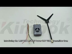 1.2G 4.5W FPV VTX Wireless Video Transmitter 16CH Transmisi jarak jauh FPV RC Drone