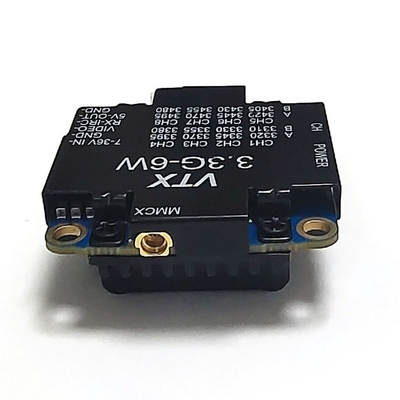 3.3Ghz 6W Wireless Audio Video Transmitter 3.3G UAV FPV VTX Video Transmission untuk RC Drone
