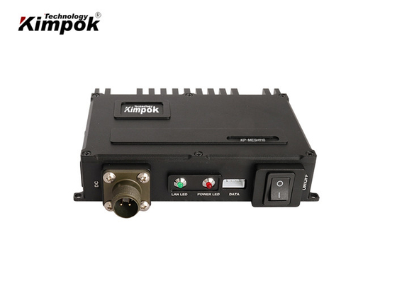 Audio Video Jaringan IP Mesh Mini NLOS Nirkabel 36dBm Kimpok DC12V