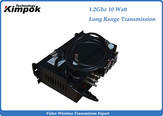 Pemancar Video HD Jarak Jauh CCTV 10W AC 220V 3168g Berat