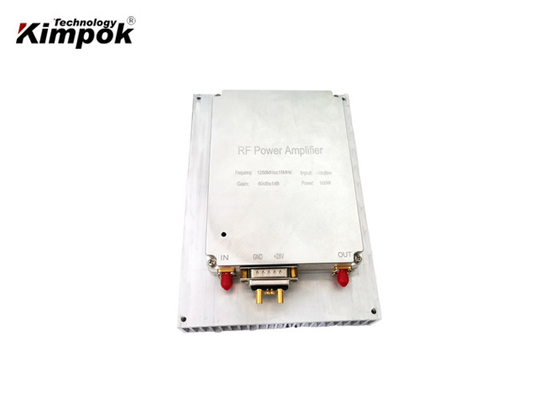 High Power 100W RF Power Amplifier 60dBm 1250MHz Untuk Peralatan Nirkabel