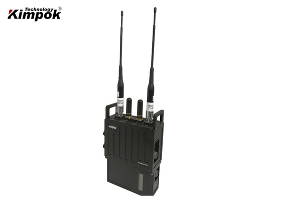Tahan air IP Mesh Radio Stasiun Basis Jaringan Nirkabel Melompat Kecepatan Tinggi