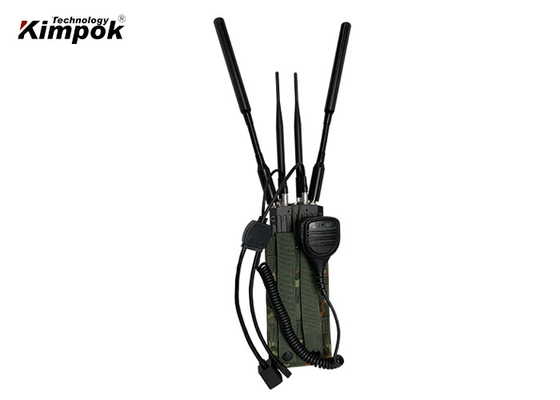 Portable IP Mesh Mimo 1.4Ghz Wireless AV Transceiver Dengan 2 Way Audio