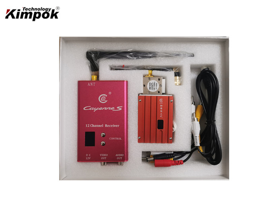 Jarak panjang 40km LOS FPV Video Link dengan 8 saluran dan 8 watt Transmit Power