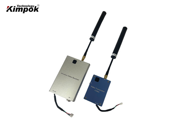 3.3Ghz 8CHs FPV Video Transmitter 20km VTX VRX Kit Penerima untuk RC Racing