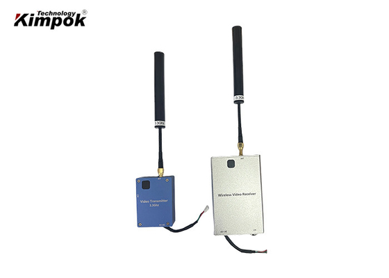 3.3Ghz 8CHs FPV Video Transmitter 20km VTX VRX Kit Penerima untuk RC Racing