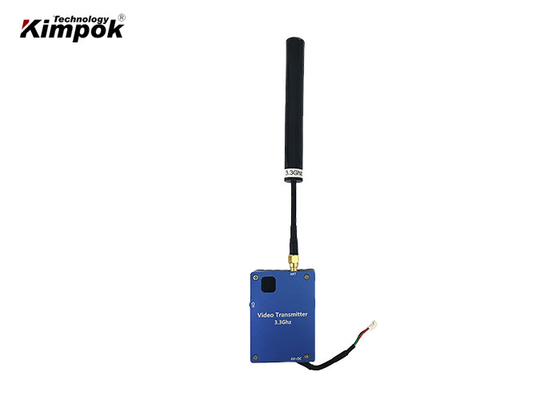 UAV Video Transmitter Receiver Kit 3.3Ghz 8CHs VTX VRX untuk FPV Long Range Racing