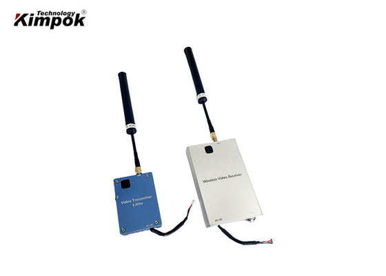 UAV Video Transmitter Receiver Kit 3.3Ghz 8CHs VTX VRX untuk FPV Long Range Racing