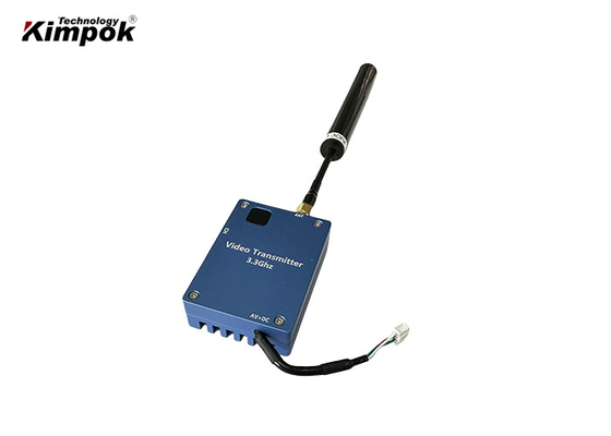 UAV Video Transmitter Receiver Kit 3.3Ghz 8CHs VTX VRX untuk FPV Long Range Racing