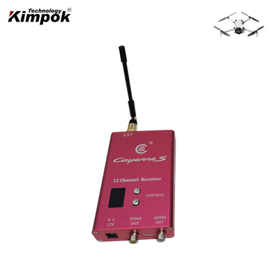 merah 1.2Ghz 8W Digital Vtx Fpv Dengan 8 Saluran
