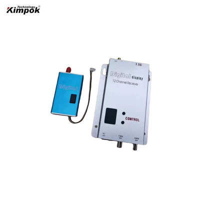 1.5Ghz 5W Mini jarak jauh fpv vtx Video Transmitter dan Receiver 5W Wireless AV Sender Untuk Drone