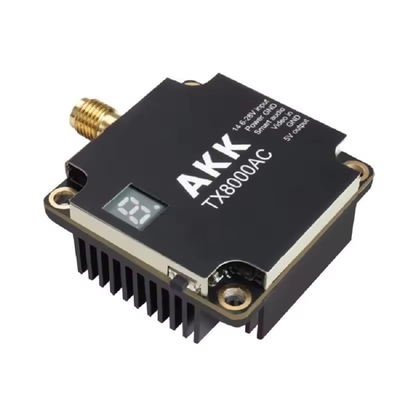 AKK 8W 5.8G Transmisi Video Ultra 5.8Ghz Drone Video Transmitter 8W VTX 96CH