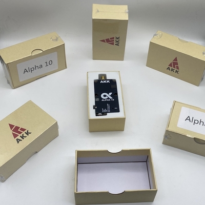 AKK 5.8G 10W VTX Alpha10 Video Transmitter Dukungan Smart Audio dengan 80 CH Drone RC Aksesoris