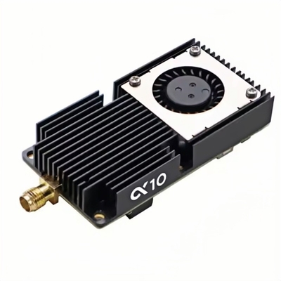 AKK 5.8G 10W VTX Alpha10 Video Transmitter Dukungan Smart Audio dengan 80 CH Drone RC Aksesoris