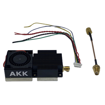 Pemancar Video Nirkabel AKK Alpha16 5.8G 16W FPV VTX 96CH untuk Transmisi Gambar Drone RC