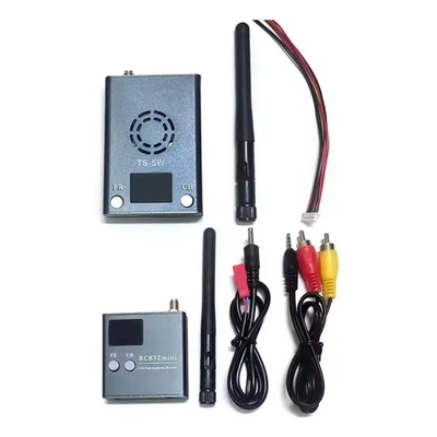 Pemancar dan Penerima Video Drone 5.8Ghz 5W 5.8G VTX VRX Ultra RC FPV Transmisi Video