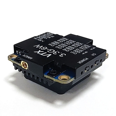 3.3Ghz 6W Wireless Audio Video Transmitter 3.3G UAV FPV VTX Video Transmission untuk RC Drone