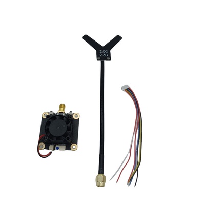 2.2G 1.6W Drone Analog Video Transmitter 2.2Ghz FPV VTX Transmisi Video Jarak Panjang