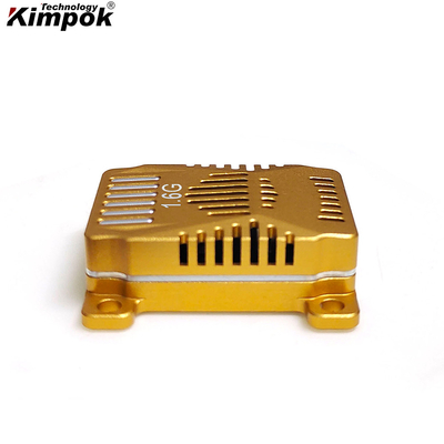 Pemancar Video UAV Analog 1.6G 3W 16CH 1.6Ghz FPV VTX Transmisi Video Audio untuk Drone