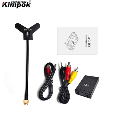 1.6G FPV VRX Pemancar Video Nirkabel Analog 1.6Ghz untuk Drone Transmisi Gambar Jarak Jauh