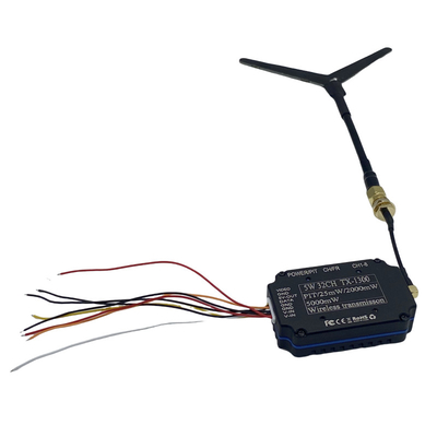 1.2G 1.3Ghz 5W Drone Nirkabel VTX VRX 32CH 7-36V DC Pemancar Penerima Video FPV
