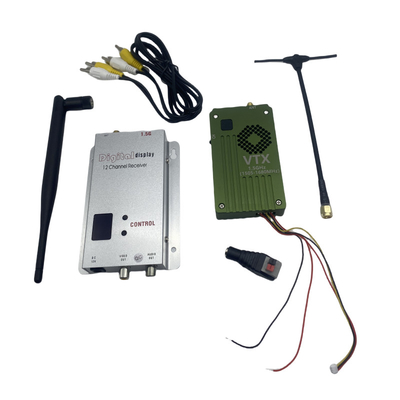 1.5GHz 8W FPV VTX VRX Racing Drone 1505M-1680M Pemancar dan Penerima Video Nirkabel