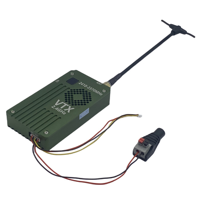 30~40km FPV Drone Video Transmitter 2.4Ghz Wireless Video Link 10W 8CH Aksesoris Drone