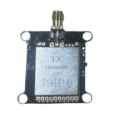 Pemancar Tautan Video Nirkabel Drone FPV 1.2Ghz 1.2G 1.6W Daya RF VTX 8 Saluran