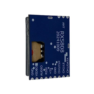 Modul Penerima Video FPV 4.9G 5.8G RX5808 dengan Audio 96 Saluran Tautan Video