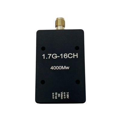 Pemancar Video Analog FPV 1.7Ghz 4W Dengan VTX Nirkabel Jarak Jauh Untuk TX Video UAV