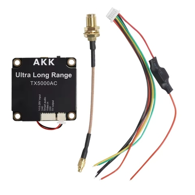 UAV Video Transmitter AKK 5W FPV VTX 96CH Video Transmitter Dukungan Smart Audio Video Link
