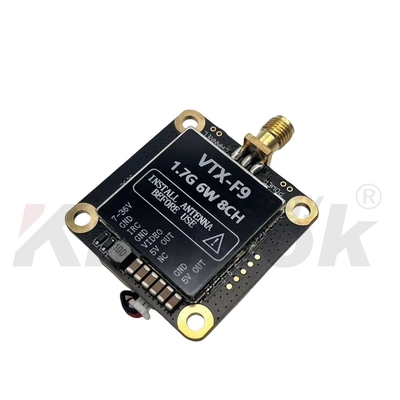 1.7G VTX 1.9G VTX 6W Wireless Video Transmitter 20km Transmisi Gambar Jarak Jauh