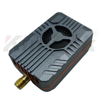 1.7Ghz VTX Wireless UAV Video Transmitter Dukungan IRC Tramp Video Link 4W RF Power VTX