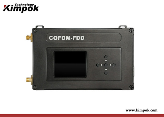 Pemancar Mini Cofdm 2-3W, Pengirim Video Audio Nirkabel 10M Bandwidth