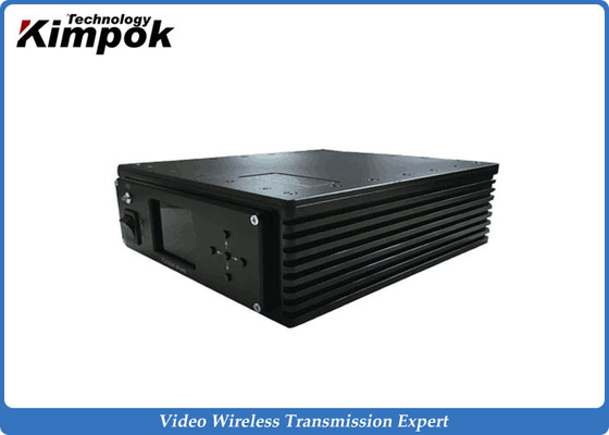 Penerima Video COFDM Kecil HD 300MHz-800MHz Ukuran 140 × 170 × 30mm