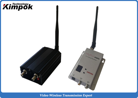 0.9Ghz 1.2Ghz Pemancar dan Penerima Kamera Video Nirkabel 5000mW Rentang 5-10km